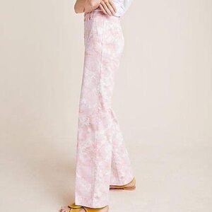 Anthropologie Water Colour Print Pants